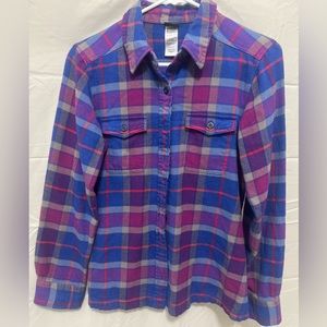 Patagonia Fjord Organic Cotton Plaid Flannel 4